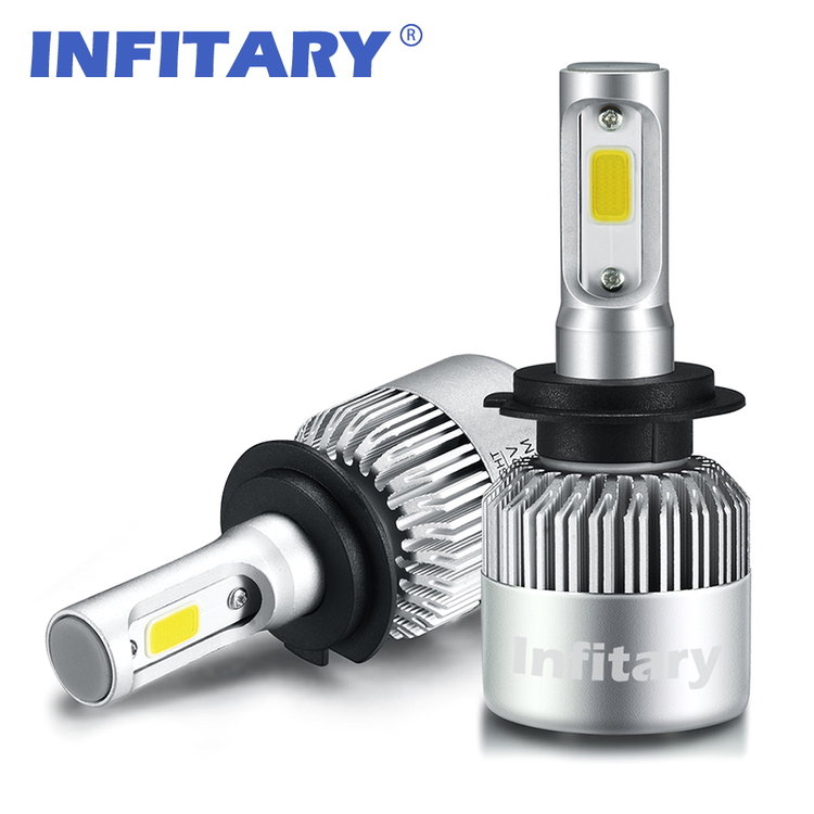 2-Pcs-12V-24V-Car-Headlight-H4-LED-H7-H1