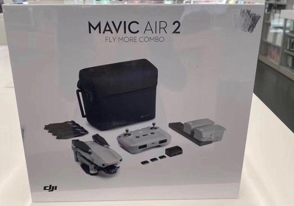 MAVIC AIR 2 è il primo drone pieghevole DJI a 4K 60fps e 8K ...