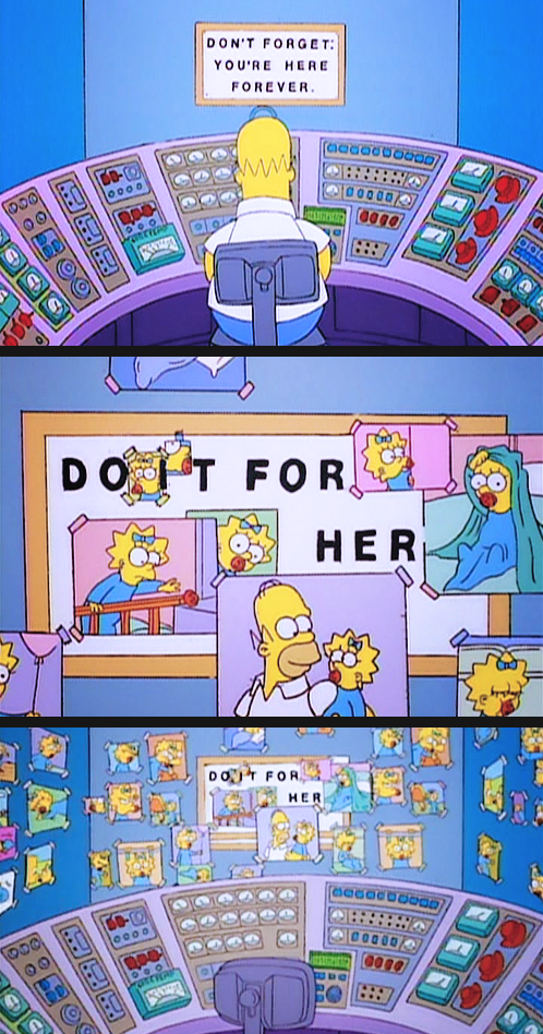 Simpsons+before+maggie+was+born+homer+si