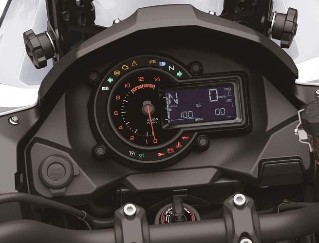 2019 Kawasaki Versys 1000 SE LT dashboard