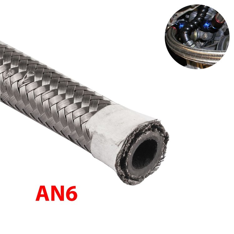 AN6-Stainless-Steel-Braided-Fuel-Hose-1M