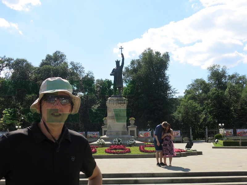 Spomenik Stefanu Velikom, simbolu Moldavije (REW 2016)