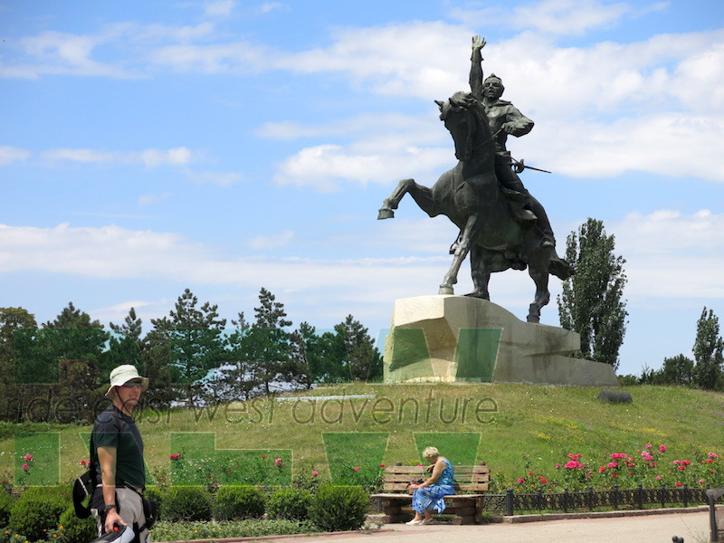 Spomenik ruskom generalu Aleksandru Suvorovu, osnivaču Tiraspolja (REW 2016)
