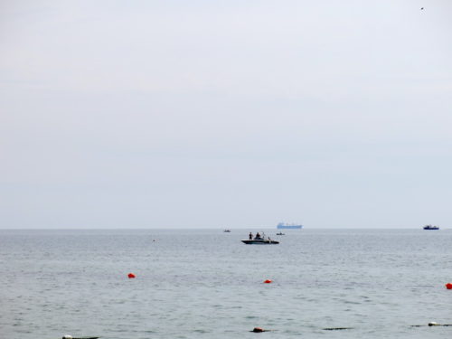 I Arkadija, kao i Lanžeron, je okrenuta ka otvorenom moru (Odesa, REW 2016)