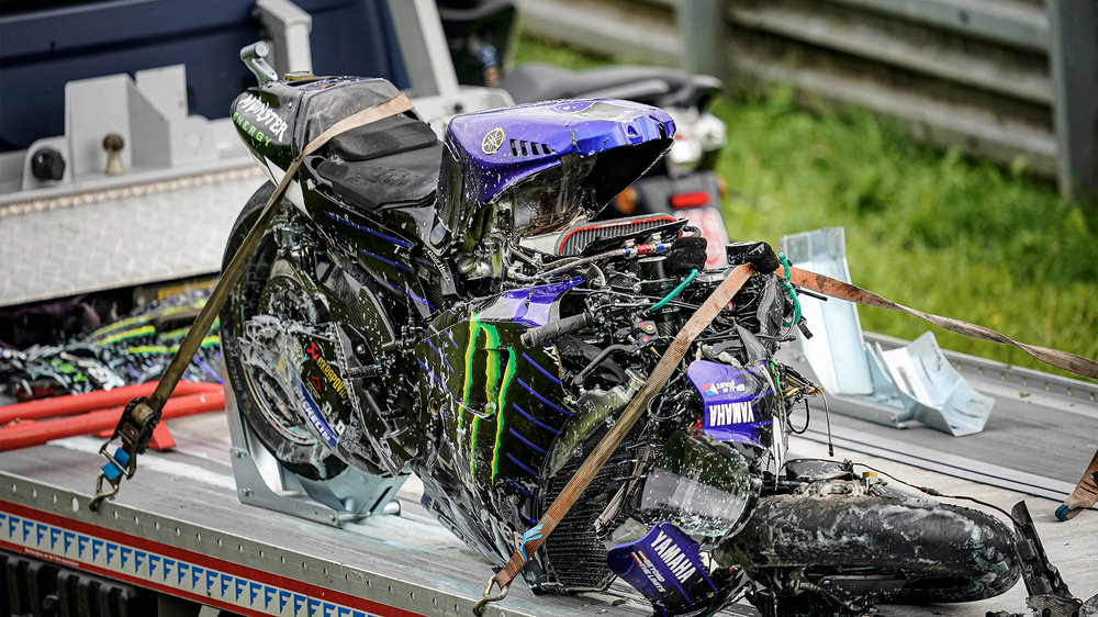 Maverock-Vinales-wrecked-bike-after-he-c