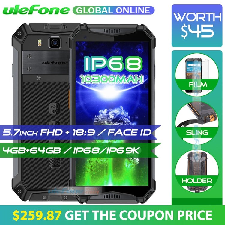 Ulefone-Armor-3-IP68-Waterproof-Mobile-P