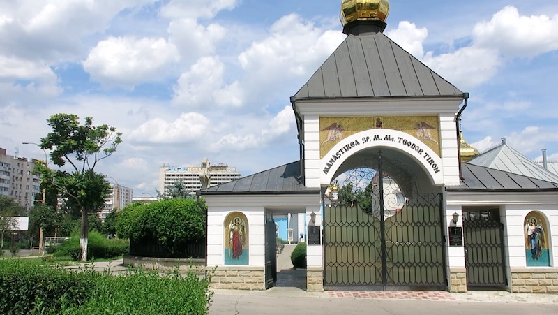 Ciuflea manastir, posvećen svetom velikomučeniku Teodoru (Kišinjev 2016)